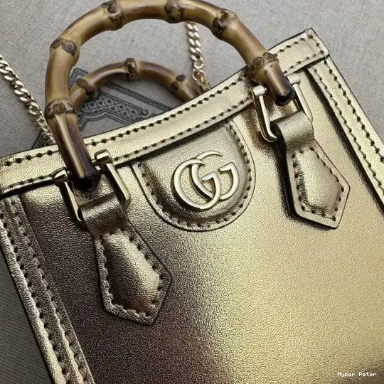 Hyperpeter DIANA BAG-12*12.5*6CM GUCCI MINI SUPER 0605